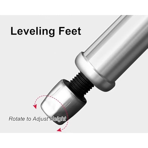 Stabilna półka na kuchenkę mikrofalową ze stali nierdzewnej, organizer na blat kuchenny, do piekarnika, przypraw i materiałów do pieczenia (90 x 45 x 50 cm) - maksymalizacja przestrzeni i wydajności