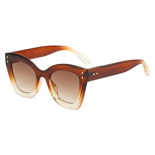 Lunettes de soleil œil de chat contre l'éblouissement avec verres dégradés UV400