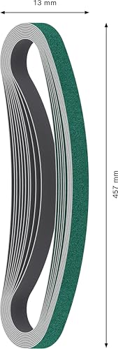 Bosch Professional 2608608Y47 SchleifbandY580 für Edelstahl K60 13x457mm, 60 (Packung mit 2)
