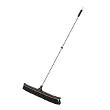 Tête de balai et manche télescopique XXL : LE BALAI DU PRO est équipé d'une tête de balai XXL courbée et d'un manche télescopique pouvant s'étirer jusqu'à 176 cm. Cela vous permet de couvrir une grande surface de nettoyage et d'atteindre les zones difficiles d'accès.