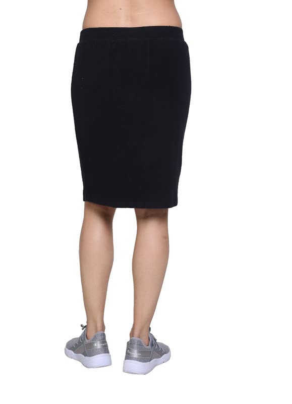 LA CERA Women's Stretch Straight Cut Skirt, Rayon, Polyester, Spandex, Brushed Jersey, Machine Wash, Tumble Dry2