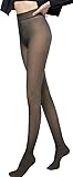 🔥Slim Body: Thermostrumpfhosen für damen Passt perfekt zu den Beinen und zeigt die elegante Körperkurve. Es hat einen gewissen Schrumpfeffekt an den Beinen, wirkt nicht aufgebläht und zaubert eine schlankere Beinform.