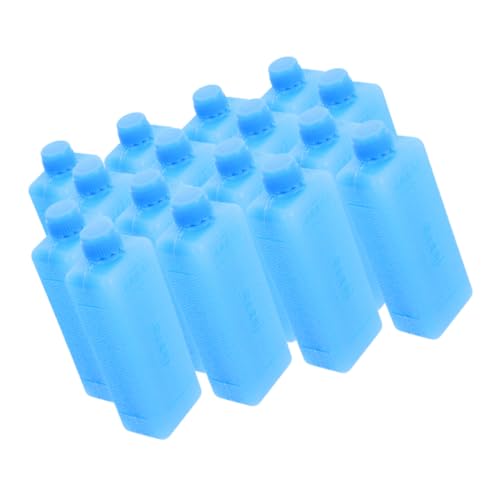 Toyvian 16 Piezas Paquetes de Hielo Reutilizables para Loncheras Compactos y Enfriadores Portátiles para Camping Pesca y Transporte Cadena de Frío Alimentos y Ahorra Espacio