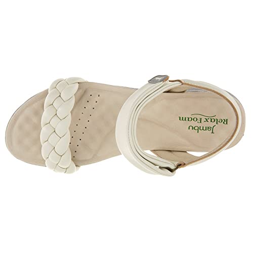 Image of Jambu Vicky Women's Sandal 7.5 B(M) US White