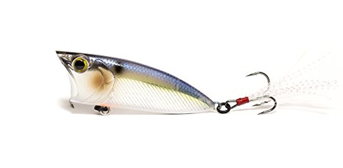 6th Sense Splashback 70 Topwater Popper Lure (Chrome Threadfin)