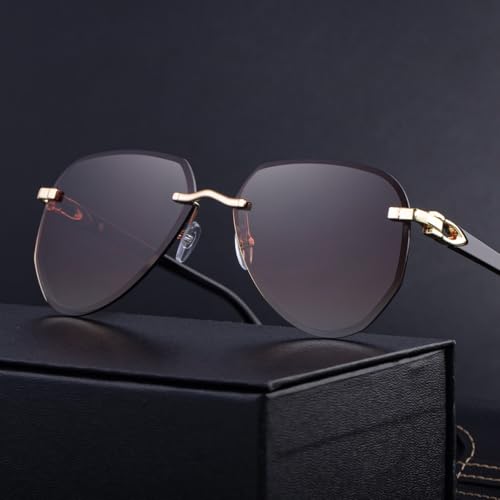 Verres d'extérieur dégradés et lunettes de soleil sans monture - 5
