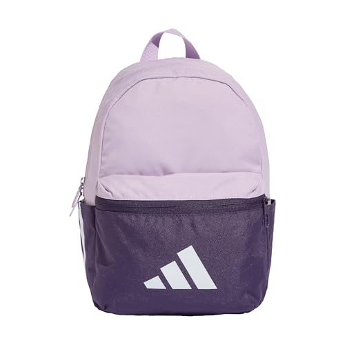 adidas Unisex Kinder LITTLE KIDS LOGO BACKPACK, Powder Plum/Aurora Plum, One size