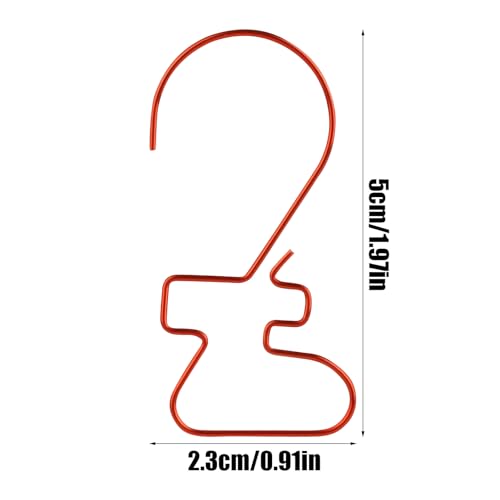 160stk Haken für Weihnachtsschmuck, Christbaumschmuck-Aufhänger Stern Geschenkbox Weihnachtsbaum Strümpfe Form Weihnachtsbaum Haken zum Aufhängen von Christbaumschmuck(Mehrfarbig)