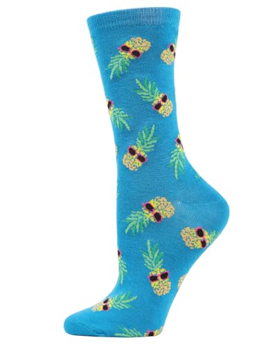 MeMoi Pineapple Sunglasses Rayan Blend Crew Socks