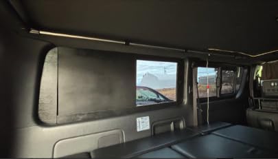 Amazon.co.jp: ハイエース 200系 スーパーGL 窓埋めパネル 開閉式 断熱