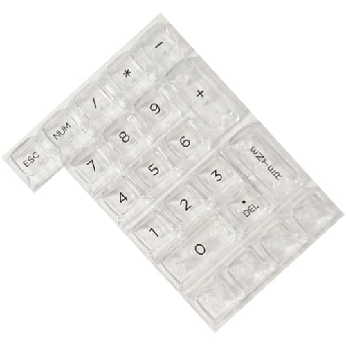 Teclas para teclado numérico Crystal Clearly de diseño brillante estilo hielo MX