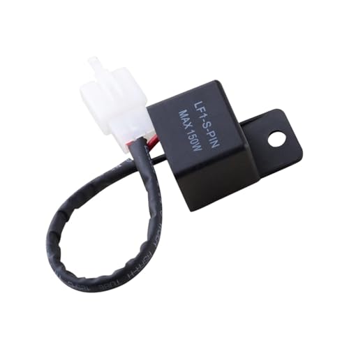 Señal De Giro LED para Motocicleta, Relé Intermitente Led De 2 Pines Adecuado para Hon&da para Kawas&AKI para Suzuki LF1-S-PIN MAX150W Señal de Giro secuenciales
