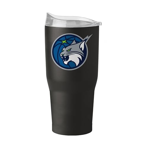 FANMATS WNBA Minnesota Lynx 30 oz Stainless Steel Tumbler – Durable Powder Coat Finish - Fits Most Cup Holders, Officially Licensed WNBA Cup - Keeps Drinks Hot & Cold For Hours