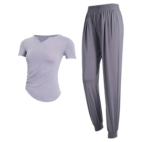 Ensemble de pilates en polyester-élasthanne durable pour femme