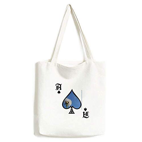 Sac à main motif pissenlit blanc Blue Sky Beau : cabas élégant et fourre-tout tendance pour femme