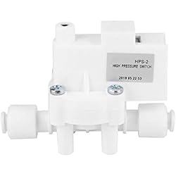 Bomba De Alta Presion Para Osmosis Inversa Interruptor de alta presión for bomba, 1/4 ´´DC 24V Interruptor de alta presión for bomba RO Instaladores de agua Tanque de ósmosis inversa Acción 0.25MPa