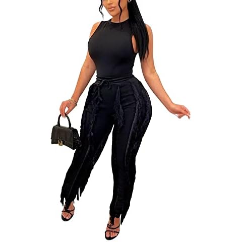 Annystore Conjunto de dos piezas para mujer, sin mangas, de manga larga Cover