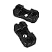 2 Pcs for RJ45 Tool Holder for RJ11 Punch Down Stand, Network Wiring Organizer for Keystone Jack Installation, Cable Management Clip, Black Plastic Wiring Tool Module