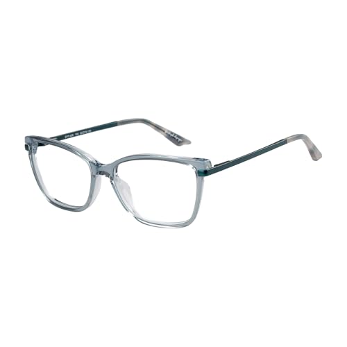 Montura EPISODE Epo-405-105 azul cristalina calibre 53 para cristales graduados