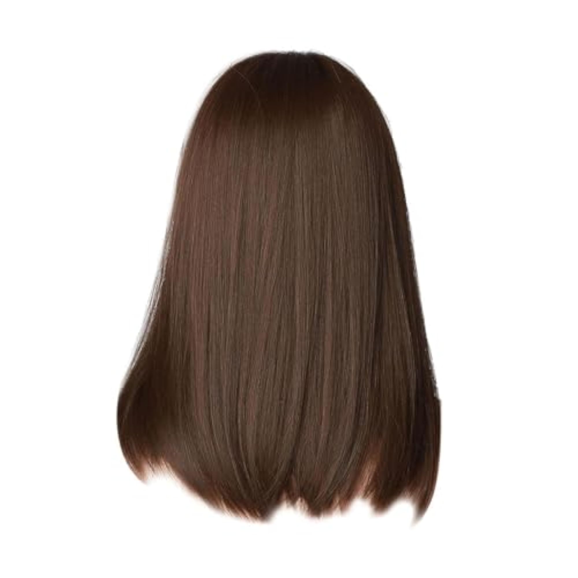 Trendy Heat Resistant Curly Straight Wig for Parties