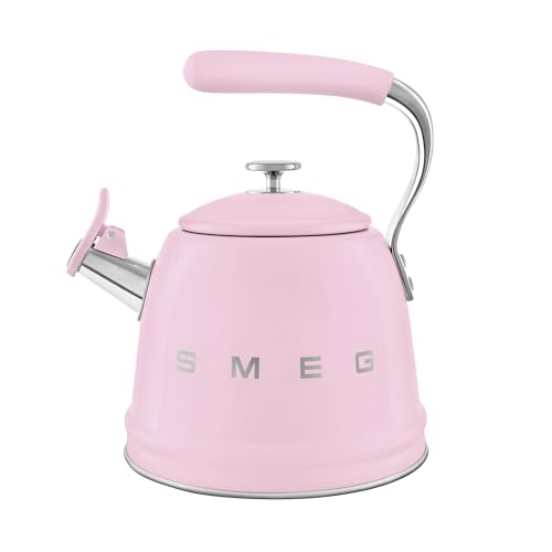 Smeg, WKF01PK Wasserkessel, aus Edelstahl, 2,3 l...