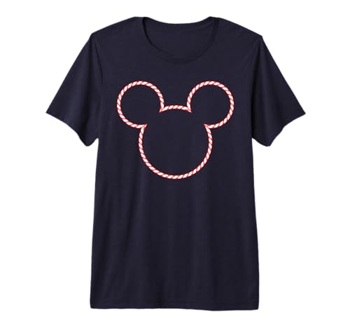 T-shirt Mickey premium en coton doux avec imprimé festif haut de gamme