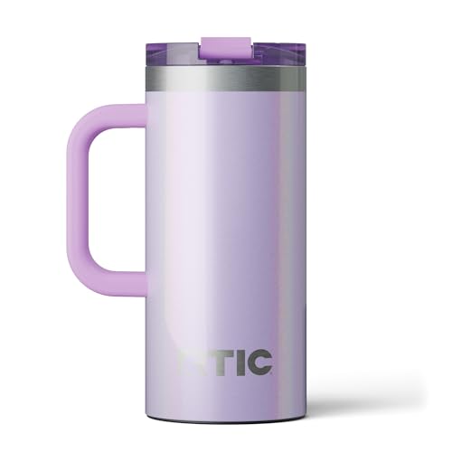 RTIC 16oz Road Trip Travel Mug Lid and Handle, Insulated,
