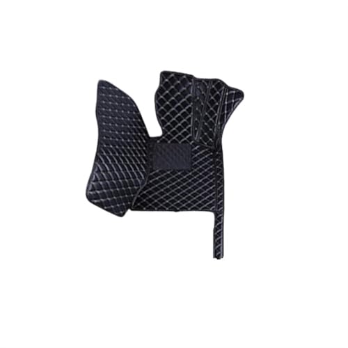 Tapis de voiture Tesla Model X caoutchouc et cuir 7 places 2016-2023
