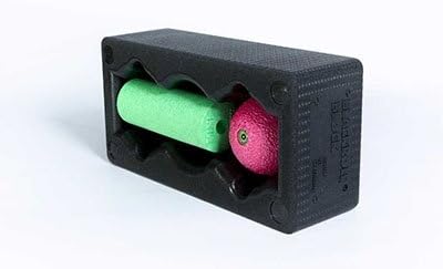 Blackroll Block Set, Includes Yoga Block, Mini Foam Roller, Massage Ball