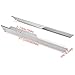 Kojem Silver Rocker Panel Diamond Compatible with 1994-2013 EZGO TXT Golf Cart Pair Aluminum Silver Side Plate Cover