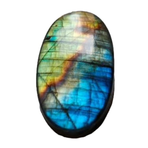 Labradorite naturelle pierre gemme ovale cabochon en vrac fabrication de bijoux DIY bague collier