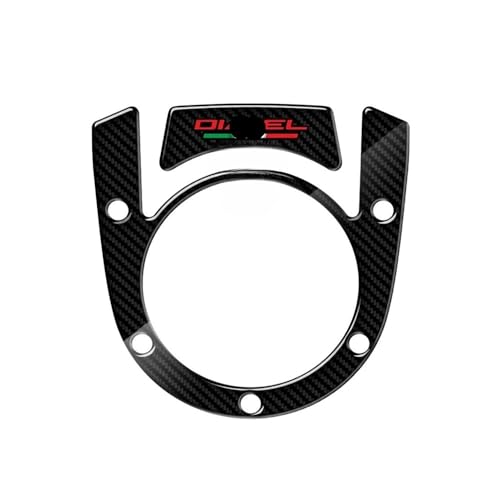 Protection de réservoir de moto Diavel autocollant noir
