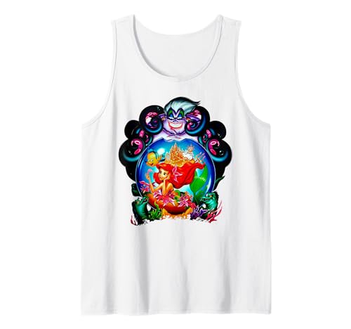 Débardeur Ursula Disney avec boule de cristal pour look gothique chic