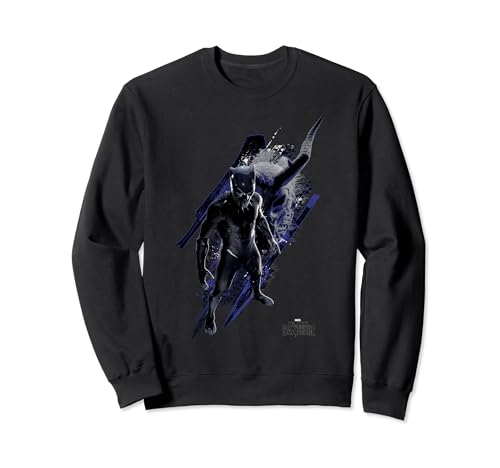 Marvel Black Panther Movie Paint Blades Sweatshirt
