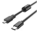 Tobfit USB C Kabel UC-E6 UC-E16 UC-E17 Datenkabel für Nikon D5500 D5300 D5200 D5100 D5000 D3300 D3200 D7200 D7100 D750,Nikon CoolPix S3300 S3200 P500 P510 P520 P330 1M