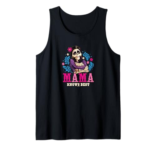 Camiseta de tirantes Disney Coco negra para mujer ropa casual de verano Imelda