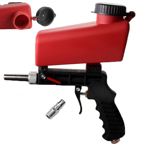 ASHMAV NEW Portable Handheld Air Compressor Speed Sand Gun Blaster Sand Blasting 1/4 in