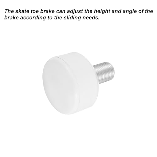 Frein de roller quad 82A blanc PATIKIL pour arrêt stable
