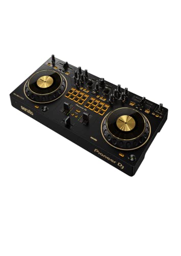 Pioneer DDJ-REV1-N Controlador para DJ, 2 Canales, 24 bit, Negro/Oro