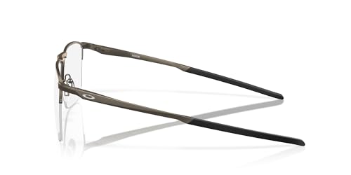 Oakley OX3026 Voon Prescription Eyewear Frames, Pewter/Demo Lens, 55 mm