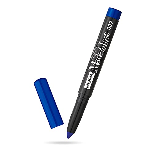 Pupa Milano Made To Last Eyeshadow - Waterproof Stick Eyeshadow - For Extreme Hold - Crease And Smudge Proof - Creamy And Lightweight Texture - Film Forming Ingredients - 009 Atlantic Blue - 0.049 Oz