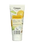 Ombia Wellnesdusche Frische-Kick mit Bio Pflanzen Extrakten(mit Bio Orangenöl,-Bio Jasmin -Extrakt & Dexpanthenol)Erfrischt & Belebt VEGAN 200ml(3er Pack)