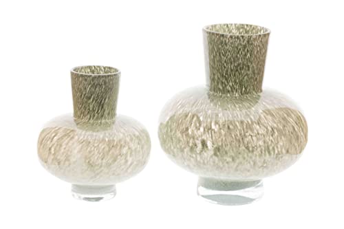 DutZ Modest | Vase | lightgrey, hellgrau | H 34 cm D 29 cm | mundgeblasens...