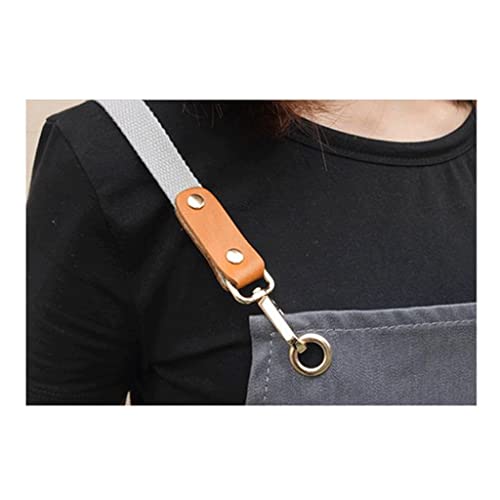 Tablier de toile de denim authentique pour femme créative de taille E - 6