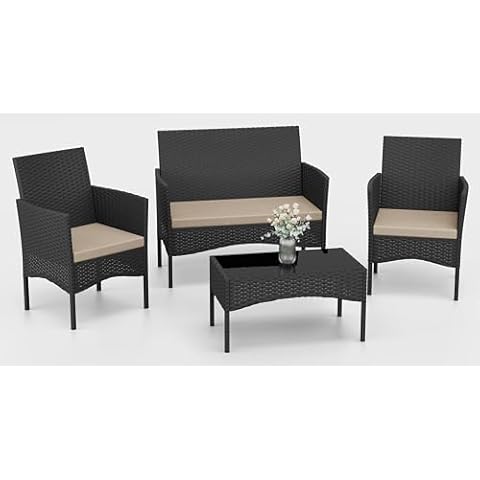 Kurapika 4-Piece Outdoor Furniture Set Cover