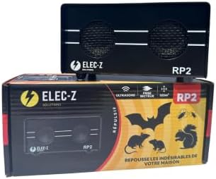 RP2 Ultrasound Rodent Repellent for Bats, Rats, Martens and Cockroaches