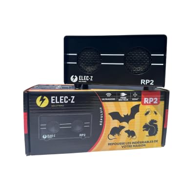 RP2 Ultrasound Rodent Repellent for Bats, Rats, Martens and Cockroaches