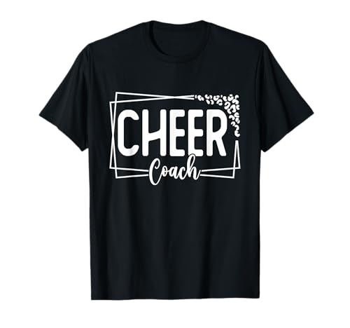 Cheer Coach Lustiges Design Cute Cheer Coach Cool Coaching T-Shirt