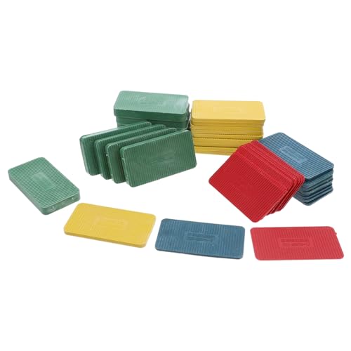 Cales plastiques pour fenêtres cabilock pour bloquer et niveler un vitrage lourd