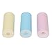 generic 9 Pcs Mini Printing Paper Roll, Self Adhesive Compact Portable Colorful Label Sticker Paper with 9 Colors, for Home Office DIY School